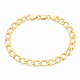 Pre Owned 9ct Mens Curb Bracelet ZB776
